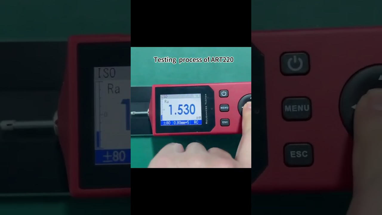 Roughness tester ART200 with Red color 