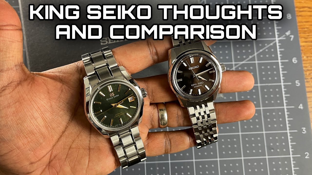 King Seiko SPB285 First Impressions and GS Comparison - YouTube