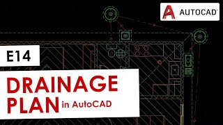 DRAINAGE LAYOUT PLAN in AutoCAD Architecture 2023