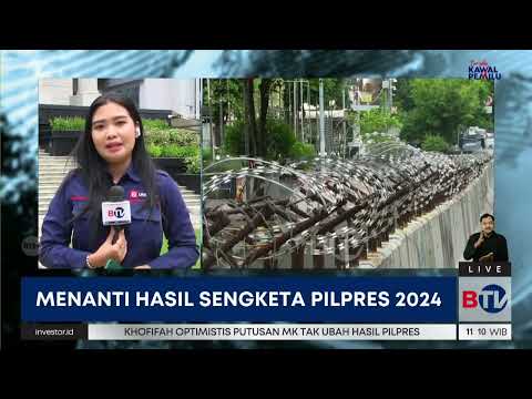 MK Gelar Rapat Permusyawaratan Hakim Sidang Sengketa Pilpers 2024