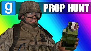 Gmod Prop Hunt - Call of Duty 4 Edition! (Garry's Mod Funny Moments)