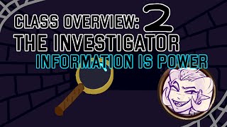 Pathfinder 2nd Edition | Investigator Class Overview