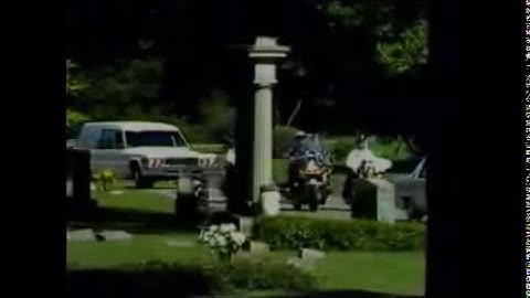 Funeral Elvis Presley 18/08/1977