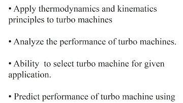 Introduction of turbo Machines in detail