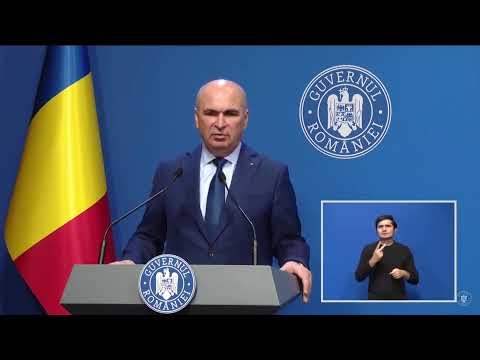 Conferința prim-ministrului României, Ilie Bolojan, pe tema reformei pensiilor speciale