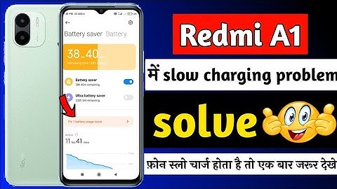 Redmi a1 charging problem!!a1+ charging ways!!Xiaomi a1charging solution