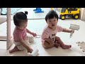 사이좋게 1개씩 사준 돌돌이