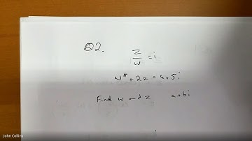 HL AA MATHS - Complex Numbers Exam Questions