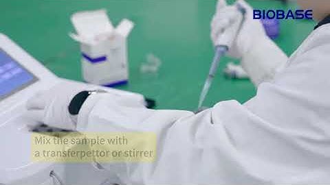 Semi-auto chemistry analyzer HbA1c test process