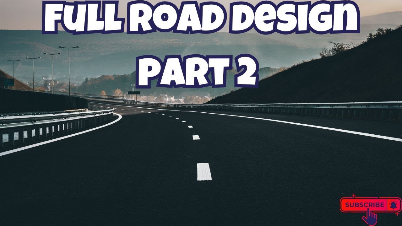 Complete Road Design Course in Civil 3D - Part 2 - YouTube