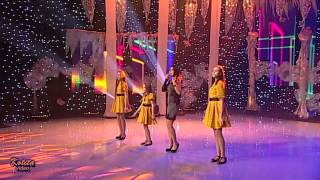 Roberta, Marija, Kamilė (Arlekinas) ir Monika Sakalauskaitė  ,,Rasos Lašeliai'' 2013