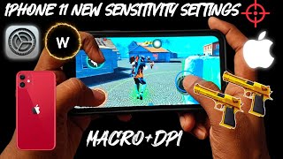 iphone 11,12 headshot setting ob50 free fire 2025|iphone12,11 sensitivitydpi+macro setting free fire screenshot 5