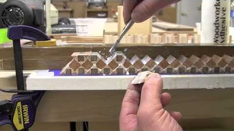 Cosmati Wood Inlay Banding - Part 2