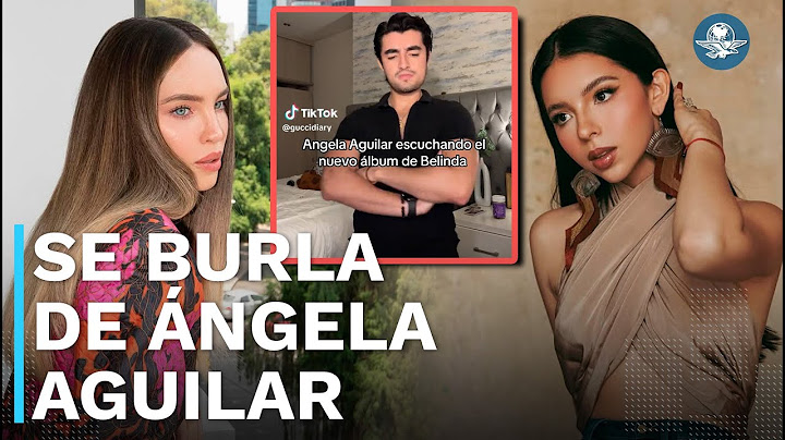 Belinda se burla de Ángela Aguilar y después se arrepiente