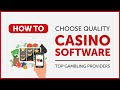 Casino Software Providers and the Online Casinos - YouTube