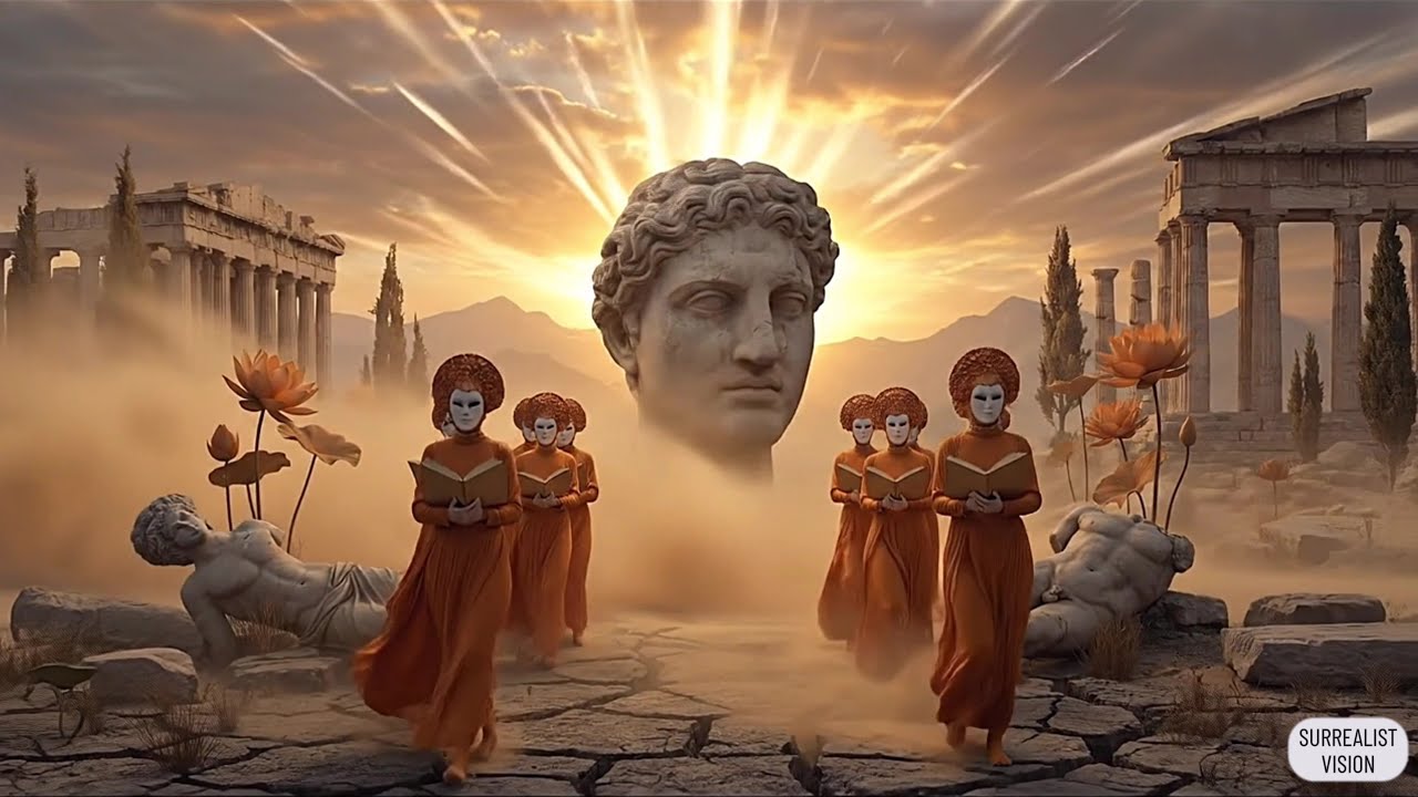 Ancient Time Dreamlike Surrealist Vision