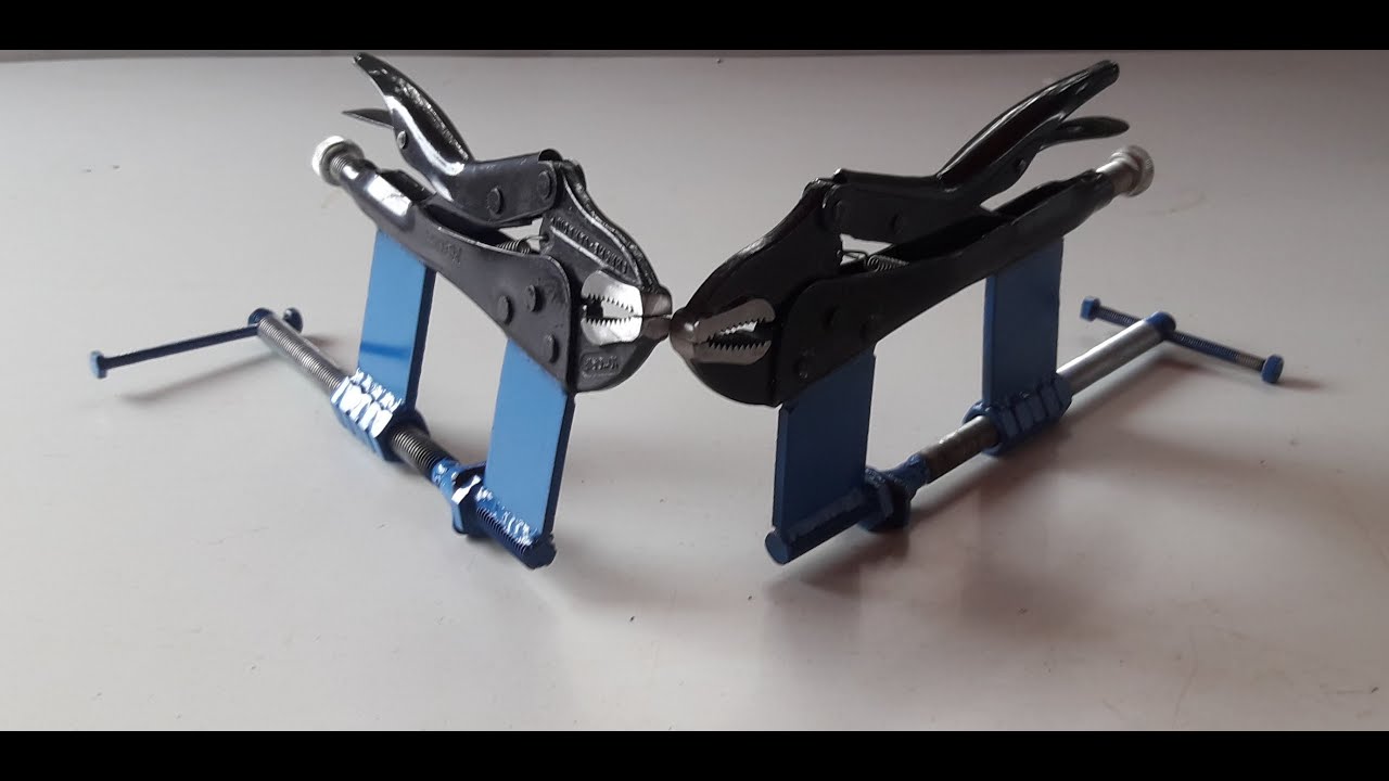 How to make C Clamp from Grid Pliers | Homemade steel Clamp | DIY tool