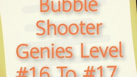 #bubbleshooterpro2020 Bubble Shooter Genies Level #16 To #17