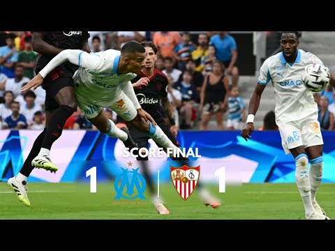 ⚽ Marseille vs Sevilla (1-1) – All Goals & Highlights | Intense Clash 2025 | OM vs SEV Draw Recap 🔥