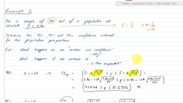 Mathematical Methods - U4T5 - sampling and confidence intervals video 7b