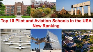 Top 10 PILOT AND AVIATION SCHOOLS IN THE US New Ranking