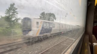 MTA *Exclusive* : an 5 car set R211 train testing on the (A) line