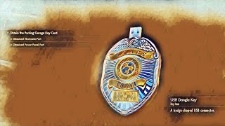Resident Evil 2 Remake : USB Dongle Key or STARS Badge Location  ( Leon A )