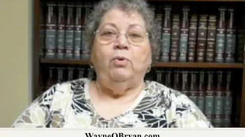 Janice talks about Richmond, VA lawyer Wayne O'Bryan