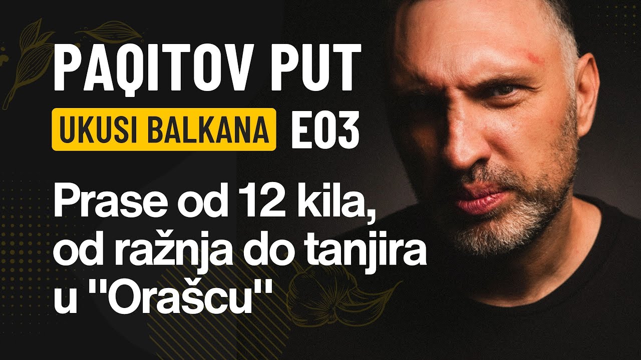 Prase od 12 kila, od ražnja do tanjira u 