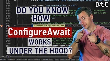Dissecting ConfigureAwait in C#
