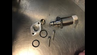 Using suction control valve spacers