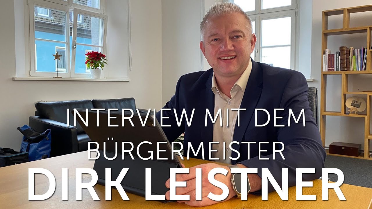 Dirk Leister im Interview - Neuer Bürgermeister der Stadt Witten stellt sich vor.