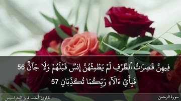 الصفحة 533 سورة الرحمن بصوت القارئ المهندس أحمد فايز الحراسيس