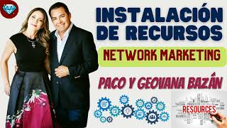 INSTALACIÓN de RECURSOS de NETWORK MARKETING 💎 Geovana y Francisco BAZÁN Emprendedores Negocio Amway