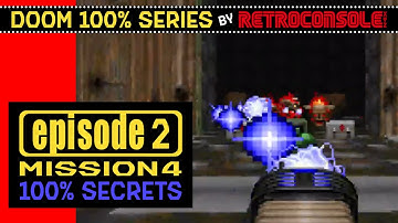 Doom 1 - Episode 2, Mission 4 - Secrets 100% [MS-DOS, 1993]