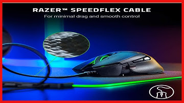 Razer Basilisk v2 Wired Gaming Mouse: 20K DPI Optical Sensor, Fastest Gaming Mouse Switch