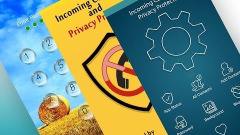 Incoming Call Lock - Privacy Protector