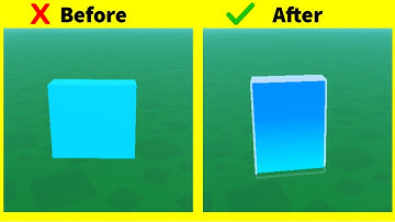 How to make parts with gradient in Roblox studio