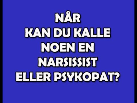 Video: Kan du bli narsissistisk?