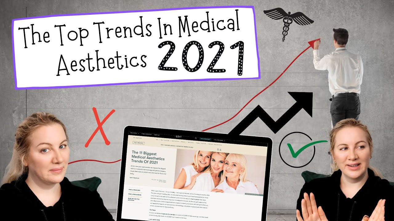 The Top Medical Aesthetic Trends Of 2021 Dr Reviews Youtube