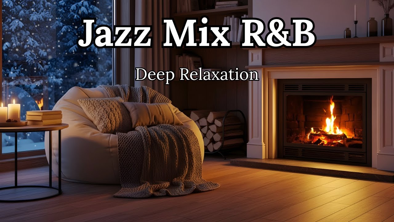 🎁 Luxury Winter Jazz Soul R&B 🕯️ Smooth Instrumental for Relaxing, Study & Stress Relief
