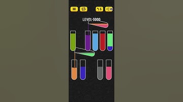 water sort puzzle level 3000