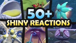 50 SHINY POKEMON REACTIONS - Pokemon Karmesin und Purpur Shiny Montage