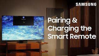 How to pair and charge your SolarCell Smart remote | Samsung TV