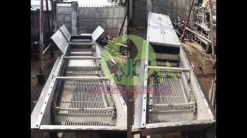 MÁY TÁCH RÁC THÔ LƯỢC CÀO (DẠNG XÍCH) TỰ ĐỘNG THẾ HỆ MỚI - TEST TẠI XƯỞNG NGUYÊN KHANG