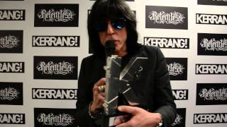 Marky Ramone at The Kerrang! Awards 2014