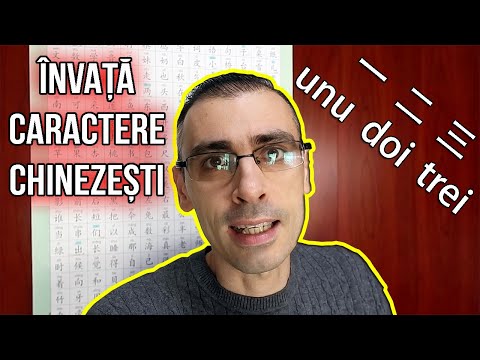 Care sunt cele mai simple caractere în limba chineză 一 二 三 ? 🇨🇳 Învață caractere chinezești