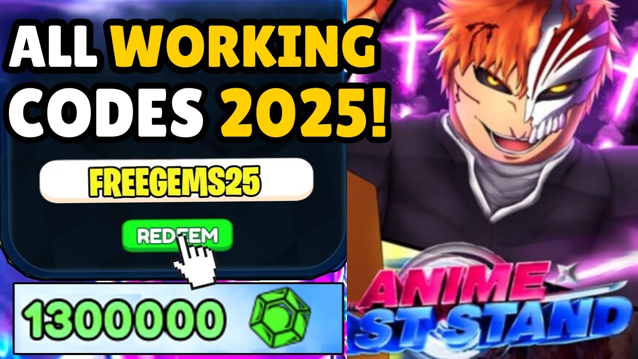 "🔥 NEW SECRET Anime Last Stand Codes 2025! (UPDATED MARCH) – Redeem Now ...