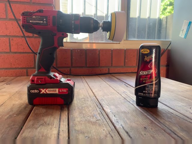 It's so Easy and It Works! $25 Meguiar's Scratch Eraser Kit and All You  Need is a Drill! 