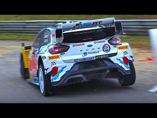 M-Sport's 500hp Ford Puma WRC Rally1 car RAW Sounds | MAX Speed